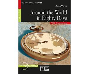 Around the World in 80 days. Buch + CD-ROM: Eng, Verne.