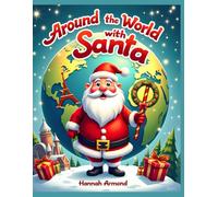 Around the World with Santa: Kids Coloring Book | Ages 4-10