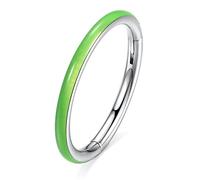 AROWRO 16G Conch Helix Tragus Daith Rook Orbital Piercing Jewelry 316L Surgical Steel Septum Rings Nose Rings Hoops Silver Cartilage Earring Conch Hoop Earring 10mm Glow In The Dark Fluorescent Green