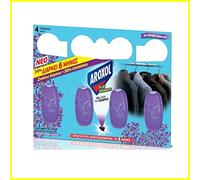 Aroxol Moth Natural Gel Tablets/sachet Killer Repellent Lavender Freshener for Fabric - Last for 6 month - 4 Gels Pack