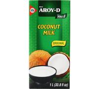 AROY-D Original Coconut Milk Carton Of Coconut Milk 1L