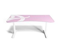 Arozzi Arena Gaming Desk - White/Pink