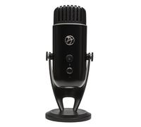 Arozzi Colonna Professional USB Condenser Microphone for PC, Mac, Gaming, Recording, Streaming, Podcasting on PC, Desktop Mic with Multi Pick-up Patterns - Black