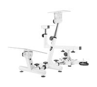 Arozzi Velocita Universal Racing Simulator Cockpit Compatible with Most Racing Sim Gear and Gaming Chairs Collapsible Telescopic and Portable - Red