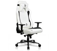 Arozzi Vernazza XL Soft PU Leather Ergonomic Office and Gaming Chair with High Backrest Recliner Swivel Tilt Rocker Adjustable Height and Adjustable Lumbar and Neck Support - White