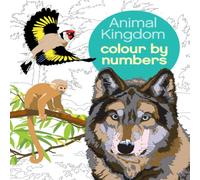 Arpad (Illustrator) Olbey Animal Kingdom Colour by Numbers Paperback Book Arpad (Illustrator) Olbey Multicolor
