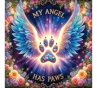 ARPADAMO Angel Wings Diamond Art Kits for Adults,5D Diamond Painting DIY Dog Paw Diamond Art Diamond Painting Kits for Adult,Round Full Drill Diamonds, Diamond Art Kits for Home Decor-13.78x13.78inch