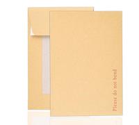 Arpan 162 x 114 mm A6 C6 Manilla Hard Board Backed Envelopes Do Not Bend (Pack of 100)