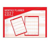 ARPAN 2027 Wall Calendar - Month-to-View Planner with Large Writing Space | A4 Hanging 2027 Calendar UK for Home, Office and Family Planning | Clear Monthly Layout with Dates and Notes Section