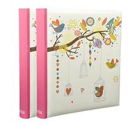 5x7'' Photo Albums Memo Writing Space 200 Photos Slip in case Album13 x 18 cm Size - Perfect Gifting Album for Wedding, Anniversary, Birthday X 2 by Arpan (Vintage Art Deco Style)