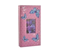 ARPAN 6x4 Designer Photo Album with 300 Pockets (Pink-Butterfly)