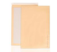 ARPAN A3 Do Not Bend Envelopes - Manilla Hardboard Mailers with Self-Seal Strip | Strong A3 C3 Cardboard Protection for Photos, Artwork and Documents - Rigid Flat Postal Envelopes (Pack of 100)