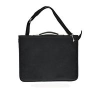ARPAN A3 Portfolio Carry Case Ring Binder with 10 Punched Pockets, Art Folder Presentation Case with Handle & Shoulder Strap (48.5 x 37.5 cm) (Pack of 2)