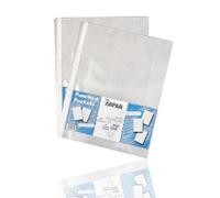 Arpan A3 Portrait Transparent Plastic Wallets Folders for Offices, Professionals, School Kids, Strong Plastic Poly Pockets Wallet Sleeves Clear Finish (Pack of 104)