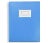 Arpan A4 Display Book Folder Flexible Cover Portfolio - 104 Pockets 208/Sides - Blue