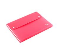 ARPAN A4 Expanding File Folder ST-9604 Pink Plastic 24 x 33 x 2 cm