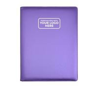 ARPAN A4 Folder with 24 Pockets 48 Sides - Professional Document Organiser with Clear Sleeves for Paperwork, Certificates and Reports | A4 Display Book for Office, Study and Work Use (Purple)