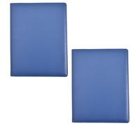 Arpan A4 Professional Display Book Folder for Presentation, Artwork, Interviews, CVS - A4 Display Folder with 48 Pockets - 96 Sides (Blue - Pack of 2)