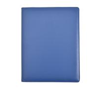 Arpan A4 Professional Display Book Folder for Presentations, CVS, Artwork & Interviews - Leather Portfolio Presentation Folder with 48 Pockets (96 Views) - A4 Pocket Display Book (Blue)