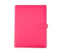 Arpan A4 Professional Display Book with 36 Pockets 72 Sides - Folder A4 for Certificates & Documents - Presentation Folder, Portfolio Holder, Leather Professional Portfolio (Pink)