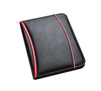 Arpan A4 Style Soft Touch Padded Office Business Conference Folder Portfolio with Calculator & Pad for Personal, Executive, Professionals, Corporate, Businesses, Ideal for Business Conferences (Black)