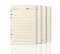 Arpan A5 Size Ruled Refill Inserts For Arpan A5 Executive Personal Organiser Ruled Notebook (Only Refills 100 Sheets)