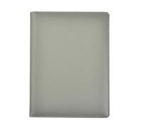 Arpan A5 Presentation Folder with 24 Pockets 48 Sides - Professional A5 Portfolio Folder Book with Plastic Sleeves | Display Book & Folder | Certificate & Conference Folder (Grey)