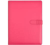 Arpan Certificate Folder A4 Display Book - Pack of 1 Professional Portfolio Holders with 36 Copysafe Pockets Each, Record of Achievement A4 Folder for Paperwork & Presentations - Soft-Touch Pink