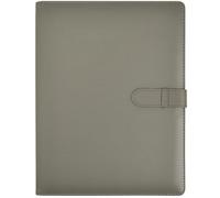 Arpan Certificate Folder A4 Display Book - Pack of 1 Professional Portfolio Holders with 36 Copysafe Pockets Each, Record of Achievement A4 Folder for Paperwork & Presentations - Soft-Touch Grey