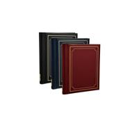 Deluxe 3 Self Adhesive Large Photo Albums Totaling 60 Pages 120 Sides - Black/Blue/Red Arpan Multi One Size