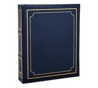 Arpan Deluxe Large Self Adhesive Ring Binder Photo Album 40 Sheets/80 Sides - Blue