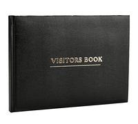Arpan Deluxe Visitor Book Black for Business/Hotels/Guest Houses/Reception