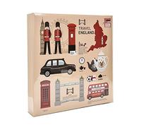 Arpan Extra-Large 3-Ring Binder Self Adhesive Photo Album 20/Sheets 40/Sides (London Icons)