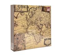 Arpan Extra-Large 3-Ring Binder Self Adhesive Photo Album 20/Sheets 40/Sides (Old Map)