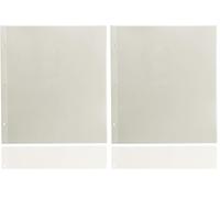 ARPAN Extra-Large Self-Adhesive Photo Album with 3-Ring Binder, 20 Sheets, 40 Sides for Photos & Memory Keeping - Pack of 4 (20 Sheet Refill Pack)