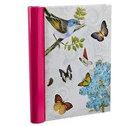 ARPAN Large Self Adhesive Photo Album 36 Sheets / 72 Sides Spiral Bound Scrapbook Memory Album with Clear Protective Overlay Pages - Butterfly Design