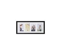 Arpan MDF 4, Multi Aperture Modern Photo Picture Frame with Mount in Black Arpan Black