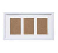 Arpan Mdf Multi Aperture Photo Frame 3 Aperture 6X4 Or 4X6" White