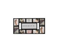 Arpan Multi Aperture Holds 10 Photos 4x6 & 5x7 Inch in Black Arpan Black