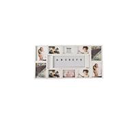 Arpan Multi Aperture Holds 10 Photos 4x6 & 5x7 Inch in White Arpan White