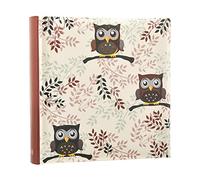 Arpan Owl Design Photo Album Slip In Case Memo Album 6x4" for 200 Photos