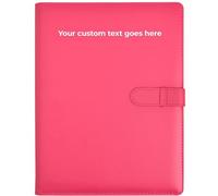 Arpan Personalised Text A4 Certificate & Presentation Folder - Document File, Portfolio Book, Binder, Birth & Graduation Certificate Holder A4, Professional Conference Display Book