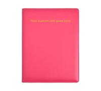 Arpan Personalised Text A4 Certificate & Presentation Folder - Document File, Portfolio Book, Leather Binder, Birth & Graduation Certificate Holder, Professional Conference Display Book, Faux Leather