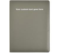 Arpan Personalised Text A4 Certificate & Presentation Folder - Document File, Portfolio Book, Leather Binder, Birth & Graduation Certificate Holder, Professional Conference Display Book, Faux Leather