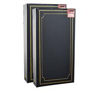 Arpan Photo Album Slip In Case 6x4"/10x15cm for 300 Photos x 2 - Flip Photo Albums 6x4 | Large Photo Albums | Arpan Album & Slip In Photo Album with CD Pocket (Blue)