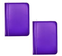 Arpan Purple A4 Zipped Business Conference Folder Executives Ring Binder Portfolio with Calculator, Notepad & Pen Holder for Personal and Professional use (2)