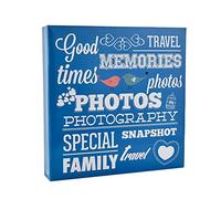 Arpan Ring Binder Slip In Photo Album holds 500 6x4""/ 10x15 cm Photos - Blue