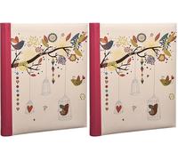 Arpan Vintage Art Deco Style Self Adhesive Spiral Bound Photo Album x 1 (Pack of 2)