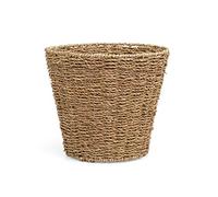ARPAN Waste Bin - Woven Waste Paper Basket for Bedroom, Kitchen, Bathroom or Office - Seagrass Trash Can - Versatile Wastebasket for Garbage and Rubbish
