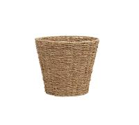 Arpan Waste Bin - Woven Waste Paper Basket for Bedroom, Kitchen, Bathroom or Office - Seagrass Trash Can - Versatile Wastebasket for Garbage & Arpan Natural